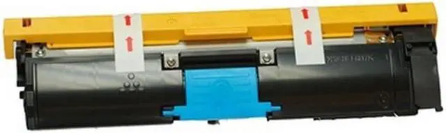 Alt view image 2 of 7 - SuppliesMAX Compatible Replacement for QMS Magicolor 2400/2430/2450/2480/2490/2500/2530/2550/2590 Cyan High Yield Toner Cartridge (4500 Page Yield) (1710587-007)