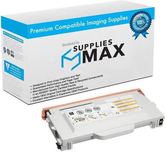 Main image of SuppliesMAX Compatible Replacement for Brother HL-2700CN/MFC-9420CN Black Toner Cartridge (10000 Page Yield) (TN-04BK)