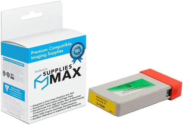 Main image of SuppliesMAX Replacement for Photo RX-700/RX-920/RX-980 Yellow Inkjet (700 Page Yield) (T599420-US)