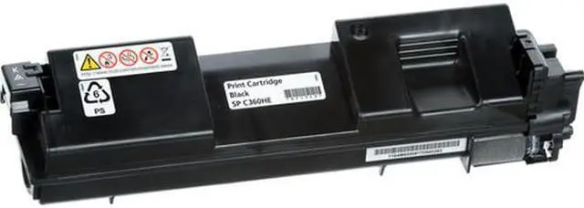 Alt view image 2 of 7 - SuppliesMAX Compatible Replacement for Savin SP-C360DNW/SP-C360SFNW/SP-C360SNW/SP-C361SFNW Black Toner Cartridge (7000 Page Yield) (TYPE SP-C360HA) (408176)