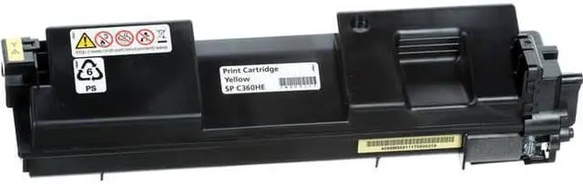 Alt view image 2 of 7 - SuppliesMAX Compatible Replacement for Savin SP-C360DNW/SP-C360SFNW/SP-C360SNW/SP-C361SFNW Yellow Toner Cartridge (5000 Page Yield) (TYPE SP-C360HA) (408183)