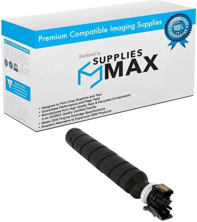 Main image of SuppliesMAX Compatible Replacement for Katun KAT52832COY Black Toner Cartridge (30000 Page Yield) - Replacement to Copystar TK-8519K / 1T02ND0CS0