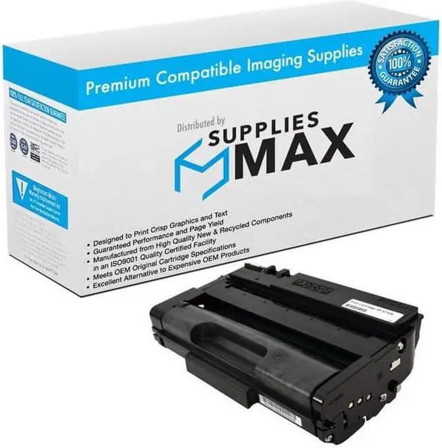 Main image of SuppliesMAX Compatible Replacement for Lanier SP-3710DN/SP-3710SF Toner Cartridge (7000 Page Yield) (TYPE SP3710X) (408284)