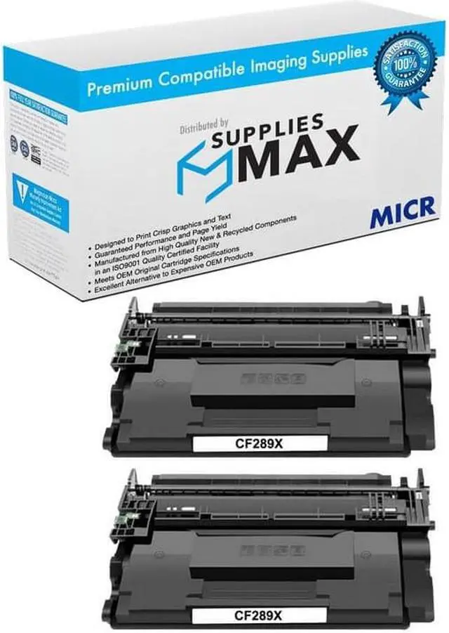 Main image of SuppliesMAX Compatible Replacement for Troy MICR M507DN/M528C/M528F Secure MICR Secure Toner Cartridge (2/PK-10000 Page Yield) (02-81681-001_2PK)