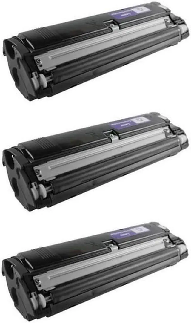 Alt view image 2 of 7 - SuppliesMAX Compatible Replacement for QMS Magicolor 2300DL/2300W/2350EN Black Toner Cartridge (3/PK-4500 Page Yield) (1710517-005_3PK)