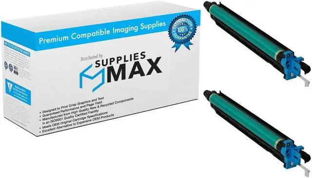 Main image of SuppliesMAX Compatible Replacement for Konica Minolta bizhub 224e/284e/364e/454e/554e/bizhub C224e/C284e/C364e/C454e/C554e Black Drum Unit (2/PK-120000 Page Yield) (A2XN0RD_2PK)