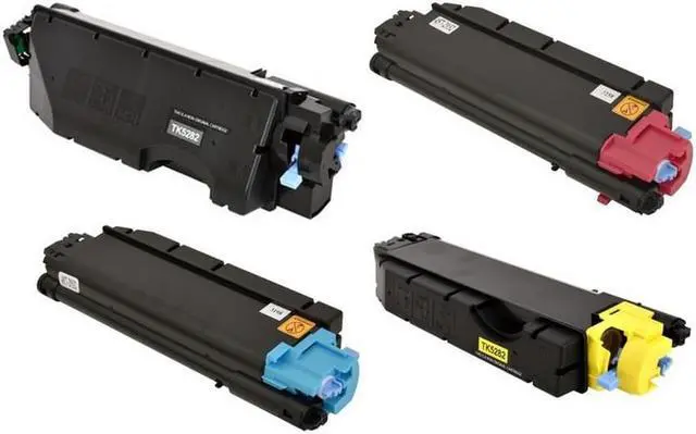 Alt view image 2 of 7 - SuppliesMAX Compatible Replacement for Kyocera Mita ECOSYS M6235cidn/M6635cidn/P6235cdn Toner Cartridge Combo Pack (BK/C/M/Y) (TK-5282MP)