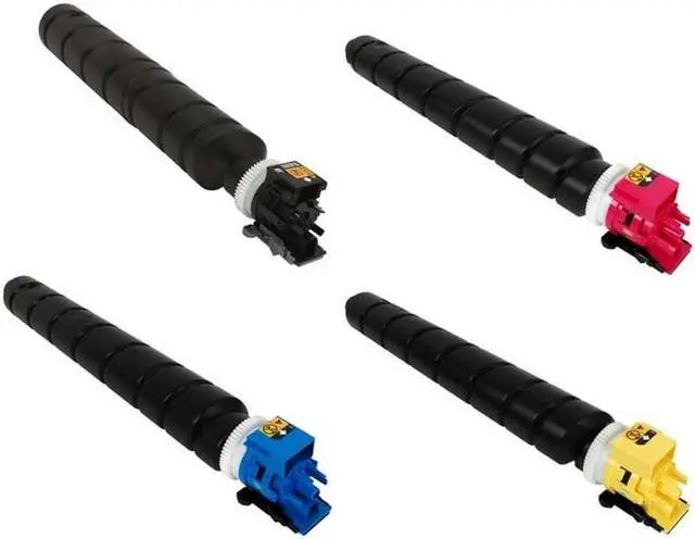 Alt view image 2 of 7 - SuppliesMAX Compatible Replacement for Copystar CS-2552ci/CS-2553ci Toner Cartridge Combo Pack (BK/C/M/Y) (TK-8349MP)