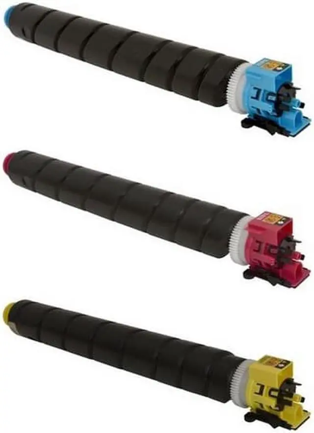 Alt view image 2 of 7 - SuppliesMAX Compatible Replacement for Kyocera Mita TASKalfa 3252CI/TASKalfa 3253CI Toner Cartridge Combo Pack (C/M/Y) (TK-8337CMY)