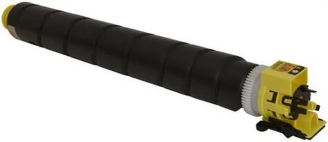 Alt view image 2 of 7 - SuppliesMAX Compatible Replacement for Copystar CS-3252CI/CS-3253CI Yellow Toner Cartridge (15000 Page Yield) (TK-8339Y) (1T02RLACS0)