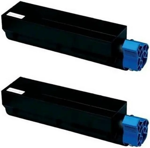 Alt view image 2 of 7 - SuppliesMAX Compatible Replacement for Okidata B412/B432/B512/MB472/MB492/MB562 Series Black Toner Cartridge (2/PK-3000 Page Yield) (45807102_2PK)