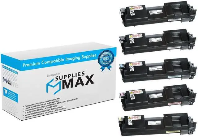 Main image of SuppliesMAX Compatible Replacement for Gestetner Corp SP-C352DN Toner Cartridge Combo Pack (2-BK/1-C/M/Y) (TYPE SP-C352A) (408212B1CMY)