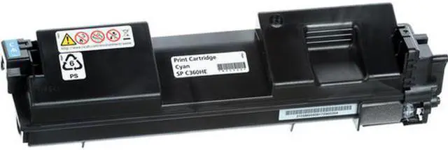 Alt view image 2 of 7 - SuppliesMAX Compatible Replacement for Savin SP-C360DNW/SP-C360SFNW/SP-C360SNW/SP-C361SFNW Cyan Toner Cartridge (5000 Page Yield) (TYPE SP-C360HA) (408177)