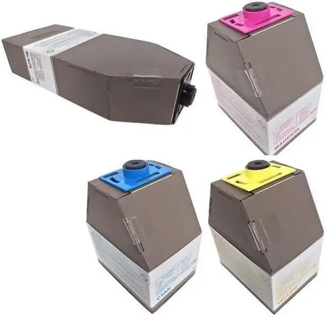 Alt view image 2 of 7 - SuppliesMAX Compatible Replacement for Lanier LD325C/LD328C/LD335C/LD345C/LD355C Toner Cartridge Combo Pack (BK/C/M/Y) (TYPE R1) (480-0284BCMY)