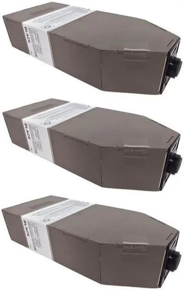 Alt view image 2 of 7 - SuppliesMAX Compatible Replacement for Ricoh Aficio 3228C/3235C/3245C Black Toner Cartridge (3/PK-430 Grams-24000 Page Yield) (TYPE R1) (888344_3PK)