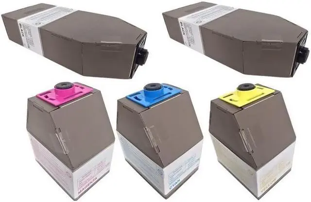 Alt view image 2 of 7 - SuppliesMAX Compatible Replacement for Lanier LD325C/LD328C/LD335C/LD345C/LD355C Toner Cartridge Combo Pack (2-BK/1-C/M/Y) (TYPE R1) (488-832B1CMY)