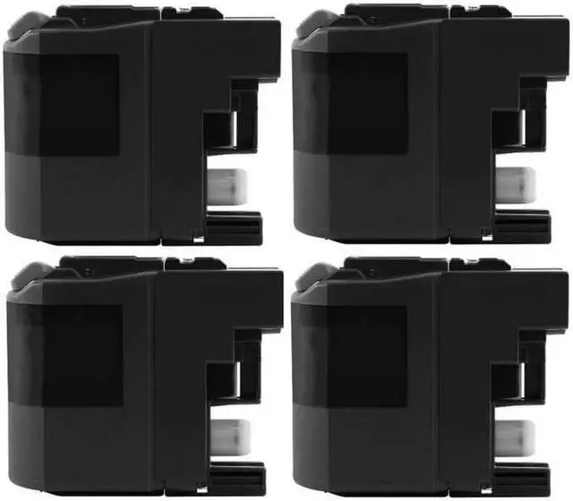 Alt view image 2 of 7 - SuppliesMAX Compatible Replacement for Brother MFC-J5320DW/J5520DW/J5620DW/J5625DW/J5720DW Black Extra High Yield Inkjet (4/PK-2400 Page Yield) (LC-209BK_4PK)