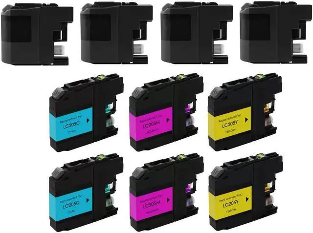 Alt view image 2 of 7 - SuppliesMAX Compatible Replacement for Brother MFC-J5320DW/J5520DW/J5620DW/J5625DW/J5720DW Extra High Yield Inkjet Combo Pack (4-BK/2-C/M/Y) (LC-2094BK2CMY)