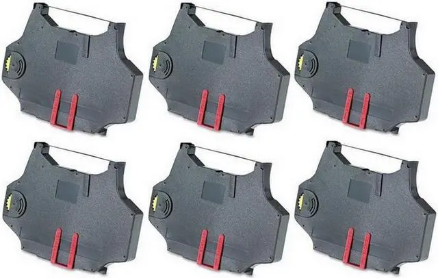 Alt view image 2 of 7 - SuppliesMAX Compatible Replacement for Porelon 11424 Black Typewriter Correctable Ribbons (6/PK) - Replacement to IBM 1361190