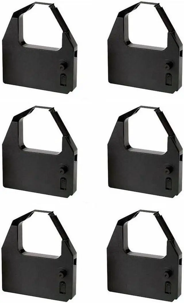 Alt view image 2 of 7 - SuppliesMAX Compatible Replacement for IBM 4971/5533 Black Printer Ribbons (6/PK) (6278194)