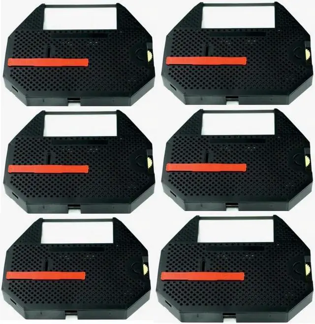 Alt view image 2 of 7 - SuppliesMAX Compatible Replacement for Adler Royal 911252 Black Typewriter Correctable Ribbons (6/PK) - Replacement to Olivetti 7822224