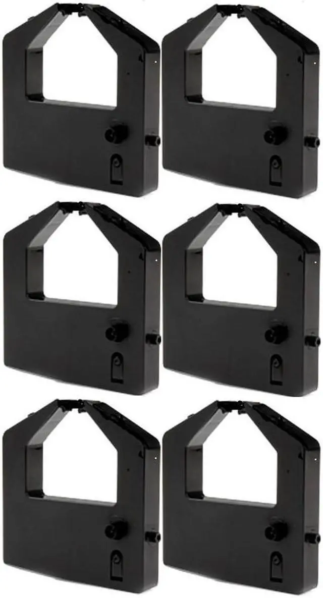 Alt view image 2 of 7 - SuppliesMAX Compatible Replacement for Decision 1Data 6510/6510-1/6510-2 Black Printer Ribbons (6/PK) (360328-00)