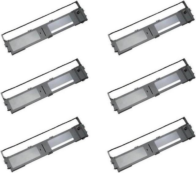 Alt view image 2 of 7 - SuppliesMAX Compatible Replacement for DPSR4410 Black Printer Ribbons (6/PK) - Replacement to Fujitsu D30L-9001-0269