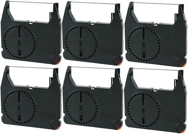 Alt view image 2 of 7 - SuppliesMAX Compatible Replacement for Lexmark WheelWriter 3/5/10/15/20/25/30/40/50/70/1000/2000/5000/7000 Black Typewriter Correctable Ribbons (6/PK) (1380999)