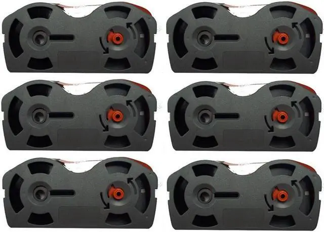 Alt view image 2 of 7 - SuppliesMAX Compatible Replacement for Adler Royal SE-1000/SE-2000/SE-6000/TE-6000 Black Typewriter Correctable Ribbons (6/PK) (911233)