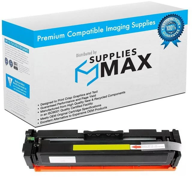 Main image of SuppliesMAX Compatible Replacement for Canon Color imageCLASS LBP-632CDW/LBP-633CDW/MF-652CW/MF-653CDW/MF-654CDW/MF-656CDW Yellow Toner Cartridge (1250 Page Yield) (TYPE 067) (5099C001)