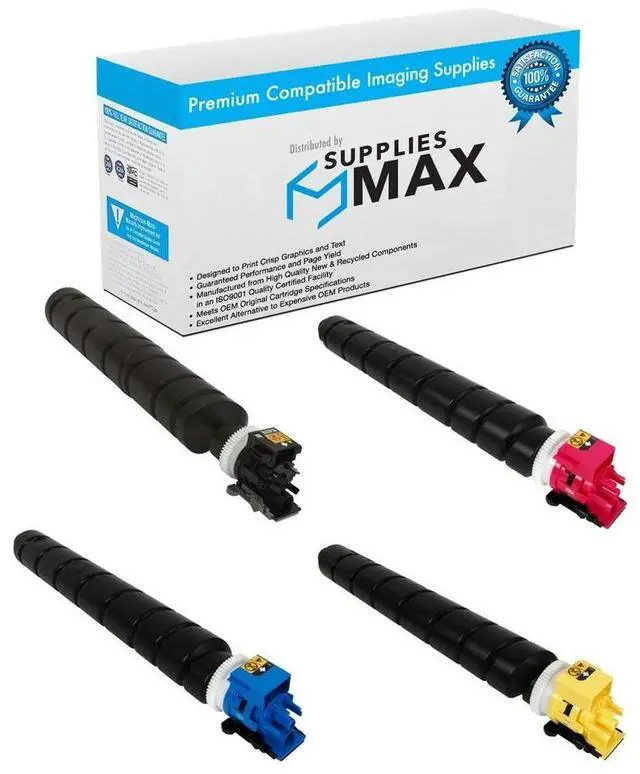 Main image of Compatible Kyocera Mita TASKalfa 2554ci Toner Cartridge Combo Pack (BK/C/M/Y) (TK-8367MP)