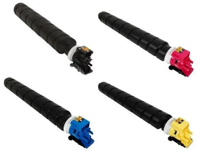 Alt view image 2 of 7 - Compatible Kyocera Mita TASKalfa 2554ci Toner Cartridge Combo Pack (BK/C/M/Y) (TK-8367MP)