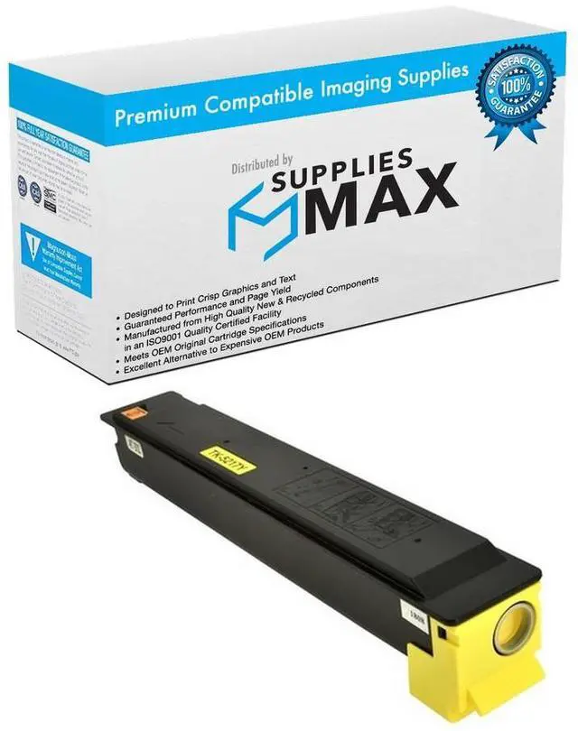 Main image of Compatible Copystar CS-406ci Yellow Toner Cartridge (15000 Page Yield) (TK-5219Y) (1T02R6ACS0)