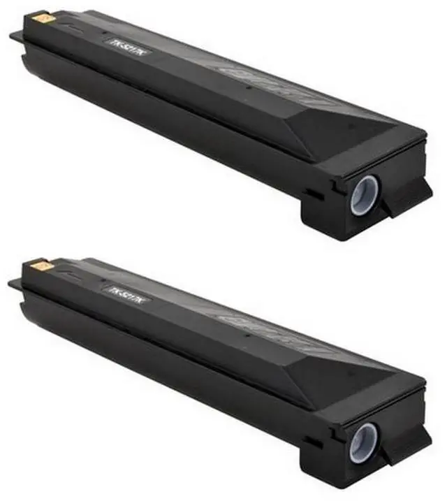 Alt view image 2 of 7 - Compatible Kyocera Mita TASKalfa 406ci Black Toner Cartridge (2/PK-20000 Page Yield) (1T02R60US0_2PK)