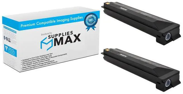 Main image of Compatible Kyocera Mita TASKalfa 406ci Black Toner Cartridge (2/PK-20000 Page Yield) (1T02R60US0_2PK)