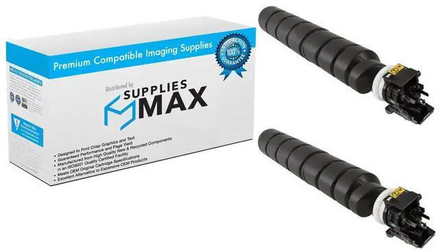 Main image of Compatible Copystar CS-4004i/CS-5004i/CS-6004i/CS-7004i Black Toner Cartridge (2/PK-40000 Page Yield) (TK-6349) (1T02XF0CS0_2PK)