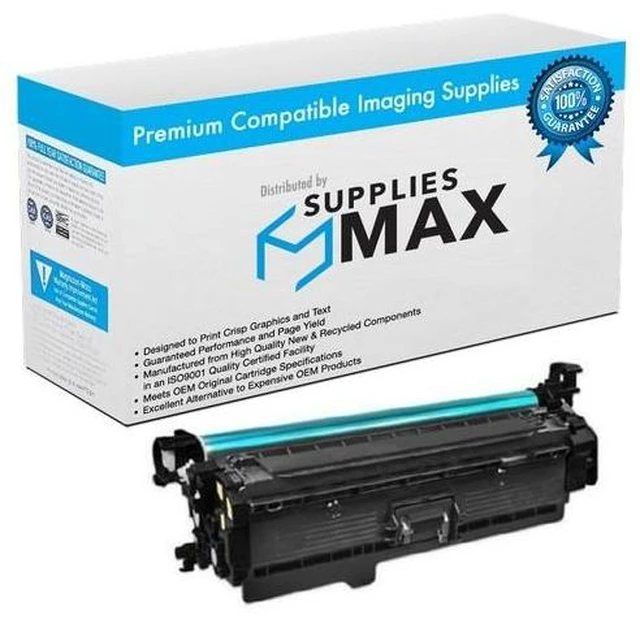 Main image of SuppliesMAX Compatible Replacement for HP Color Laser Jet Managed E55040dn/E55040dw/E57540c/E57540e/E57540dn-MFP Black High Yield Toner Cartridge (16500 Page Yield) (W9060MC)