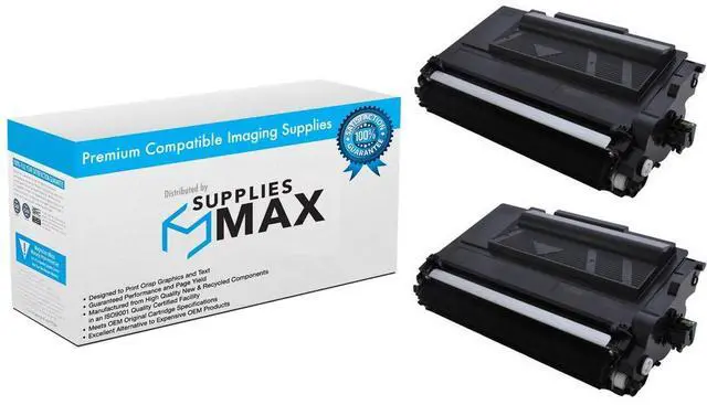 Main image of Compatible Brother HL-L5215/HL-L6210/HL-L6310/HL-L6415/MFC-L5715/MFC-L5915/MFC-L6810/MFC-L6915DW Ultra High Yield Cartridge (2/PK-18000 Page Yield) (TN-920UXXL_2PK)