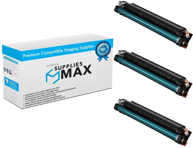 Main image of SuppliesMAX Compatible Replacement for Canon Color imageCLASS LBP-673CDW/LBP-674CDW/MF-751CDW/MF-752CDW/MF-753CDW/MF-754CDW Black H.Y. Toner Cartridge (3/PK-7600 Page Yield) (TYPE 069H) (5098C001_3PK)