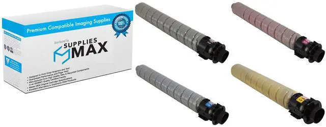 Main image of Compatible Ricoh IM-C3010/IM-C3510 High Yield Toner Cartridge Combo Pack (BK/C/M/Y) (TYPE IM-C3510) (842550MP)