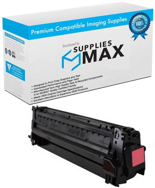 Main image of SuppliesMAX Compatible Replacement for HP Color Laser Jet Enterprise M751dn/M751n Series Magenta High Yield Toner Cartridge (28000 Page Yield) (NO. 658X) (W2003X)