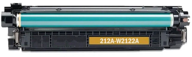 Alt view image 2 of 7 - SuppliesMAX Compatible Replacement for HP Color Laser Jet Enterprise M554dn/M555dn/M555x/Flow MFP-M578dn/MFP-M578f Yellow Toner Cartridge (4500 Page Yield) (NO. 212A) (W2122A)