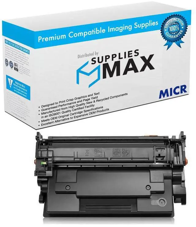Main image of MICR HP LaserJet Managed E50145dn/Managed Flow MFP E52645c/Managed MFP E52645dn High Yield Toner Cartridge (10000 Page Yield) (W9008MC-SY)