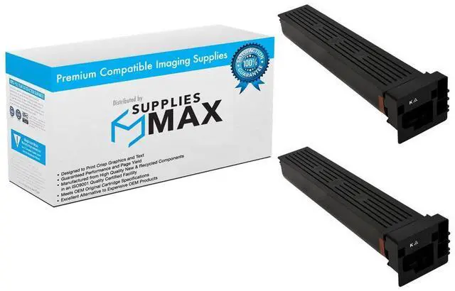 Main image of Compatible Konica Minolta AccurioPrint C659/AccurioPrint C759/bizhub C659/bizhub C759 Black Toner Cartridge (2/PK-48000 Page Yield) (TN-713K) (A9K8130_2PK)