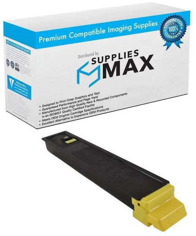 Main image of Compatible Kyocera Mita ECOSYS M8124CIDN/ECOSYS M8130CIDN Yellow Toner Cartridge (6000 Page Yield) (TK-8117Y) (1T02P3AUS0)