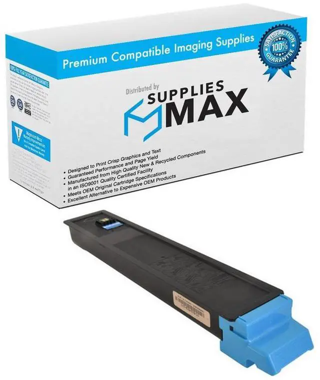Main image of Compatible Kyocera Mita ECOSYS M8124CIDN/ECOSYS M8130CIDN Cyan Toner Cartridge (6000 Page Yield) (TK-8117C) (1T02P3CUS0)