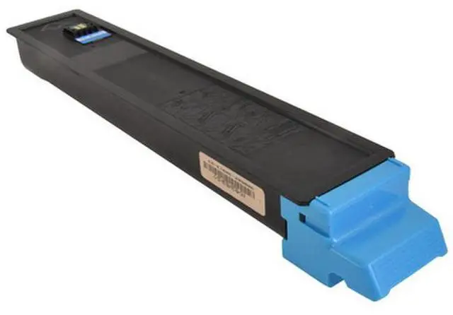 Alt view image 2 of 7 - Compatible Kyocera Mita ECOSYS M8124CIDN/ECOSYS M8130CIDN Cyan Toner Cartridge (6000 Page Yield) (TK-8117C) (1T02P3CUS0)