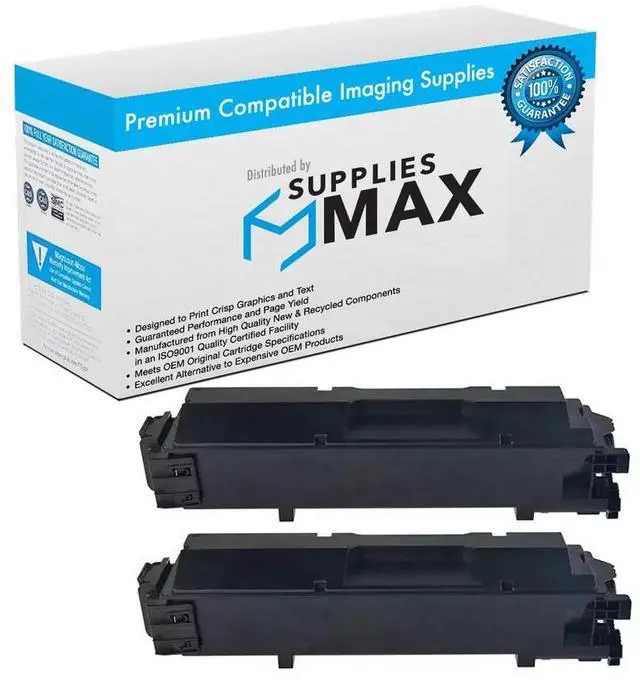 Main image of Compatible Kyocera Mita ECOSYS MA-3500cifx/ECOSYS MA-3500cix/ECOSYS PA-3500cx Black Toner Cartridge (2/PK-7000 Page Yield) (TK-5372) (1T02YJ0US0_2PK)