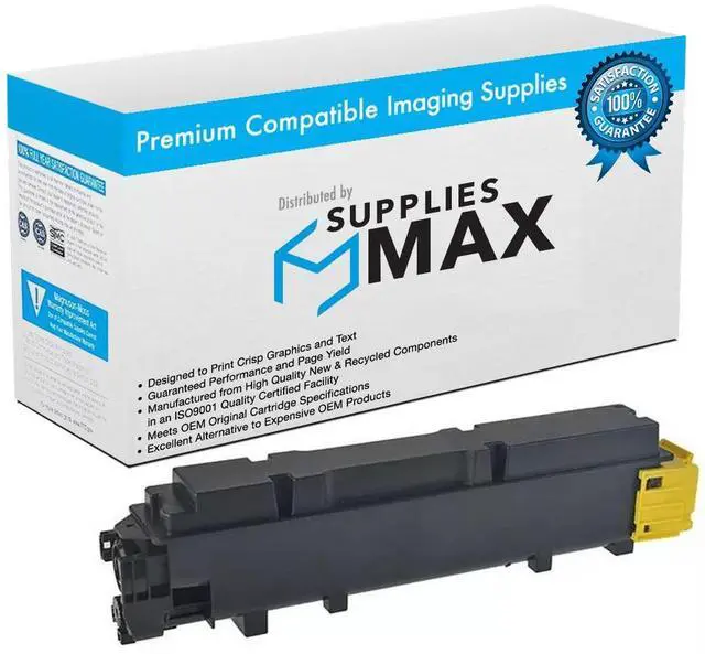 Main image of Compatible Kyocera Mita ECOSYS MA-3500cifx/ECOSYS MA-3500cix/ECOSYS PA-3500cx Yellow Toner Cartridge (5000 Page Yield) (TK-5372Y) (1T02YJAUS0)