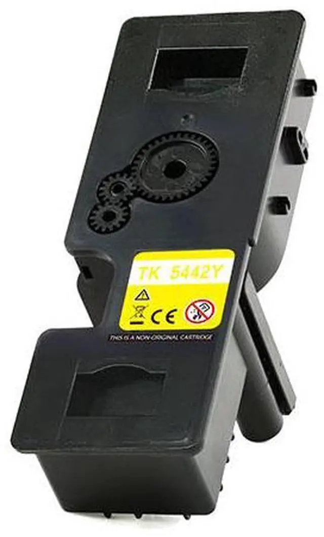 Alt view image 2 of 7 - Compatible Kyocera Mita ECOSYS MA-2100cfx/MA-2100cwfx/ECOSYS PA-2100cwx/PA-2100cx Yellow High Yield Toner Cartridge (2400 Page Yield) (TK-5442Y) (1T0C0AAUS0)